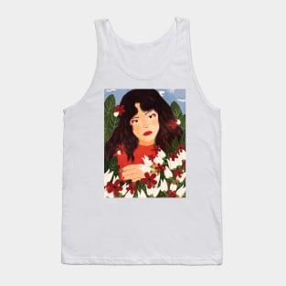 Bleeding Heart Vines (Year of the Dragon's Lucky Flower) Tank Top